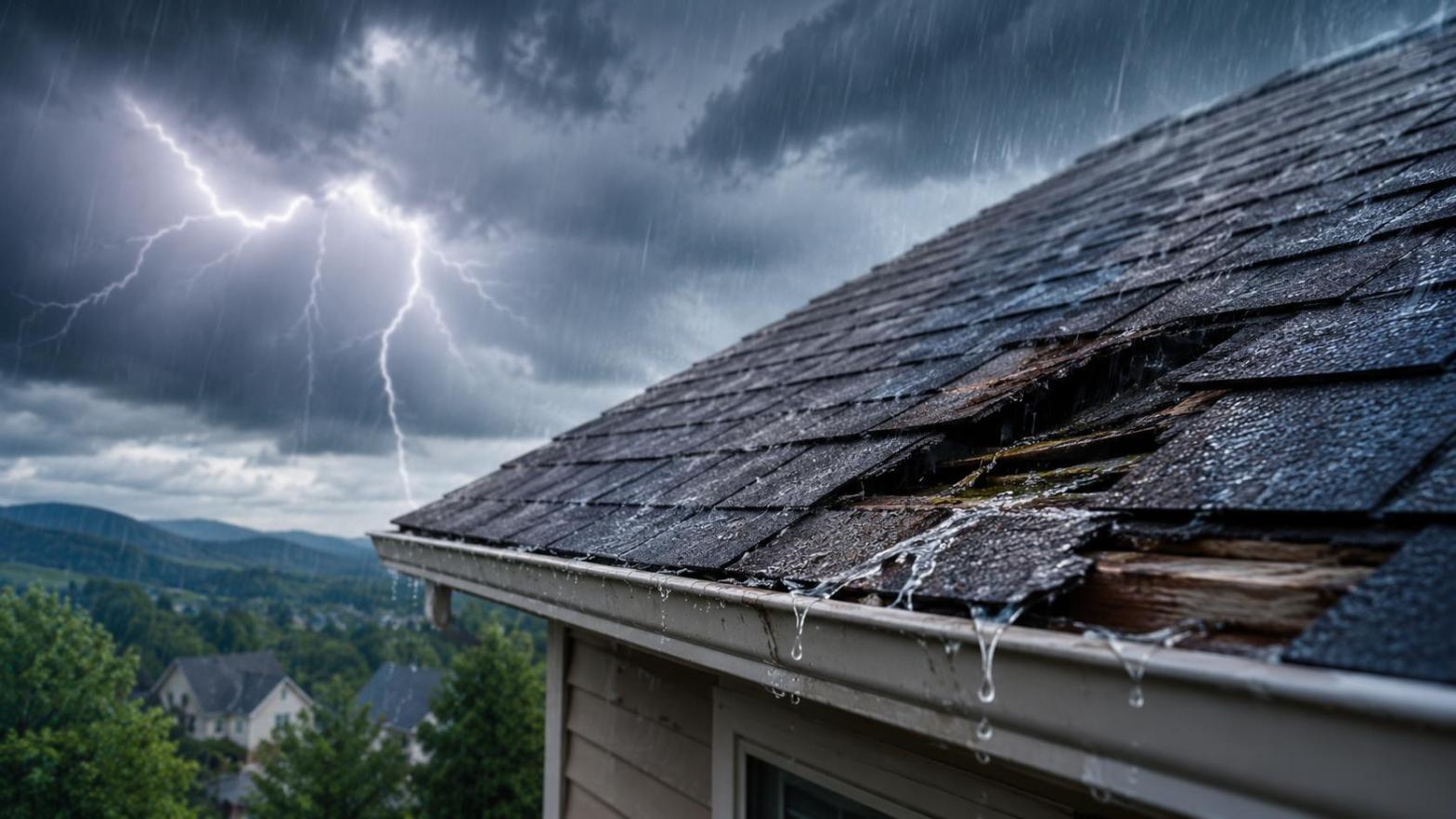 Why Roof Leaks Are Common After Greeneville Storms